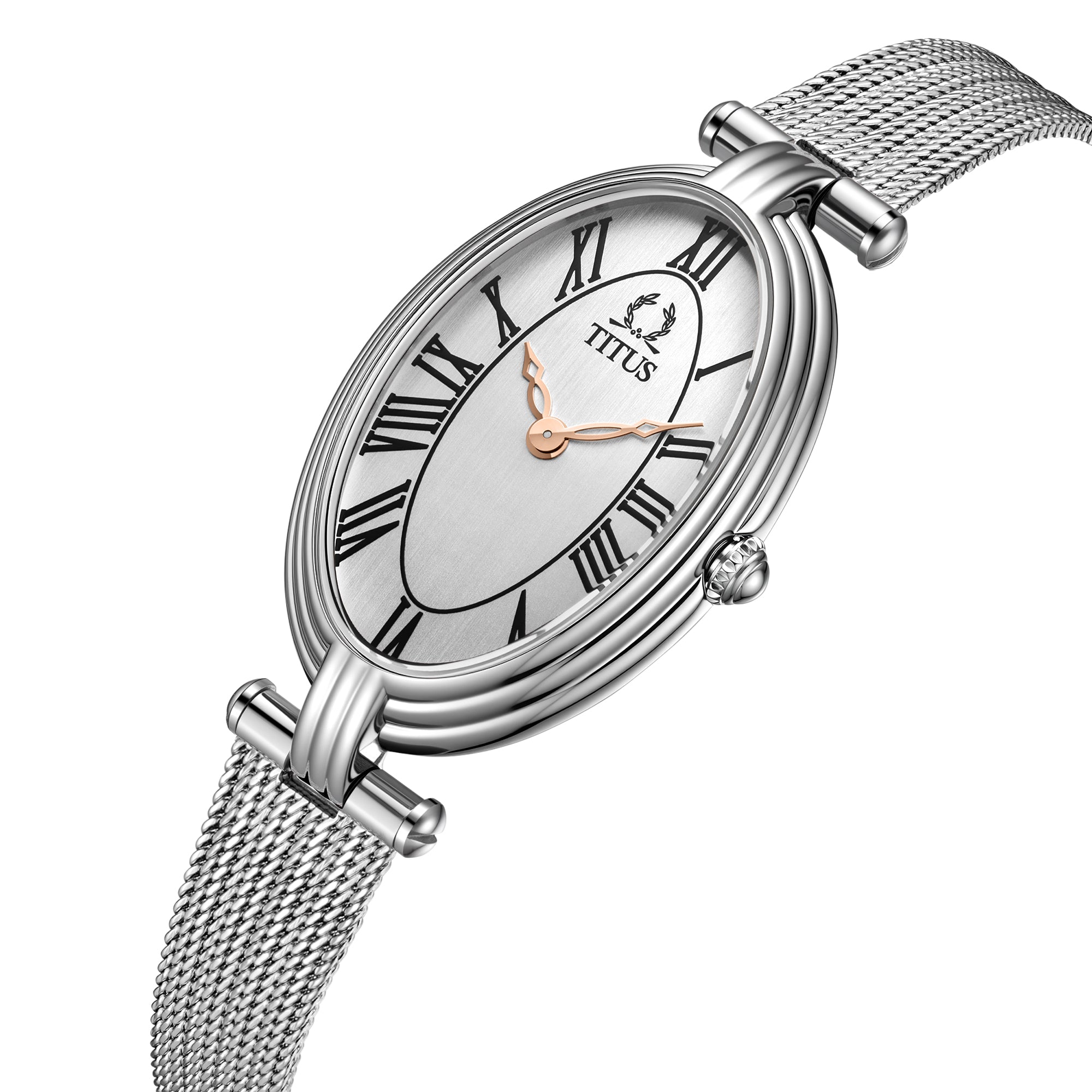 Once 2 Hands Quartz Stainless Steel Women Watch W06-03207-016