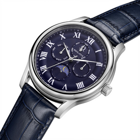 Classicist Multi-Function Day/Night Quartz Leather Men Watch W06-03322-002