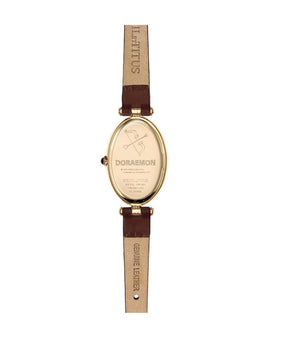 Solvil et Titus x Doraemon Limited Edition Doraemon 2 Hands Quartz Leather Women Watch W06-03312-002