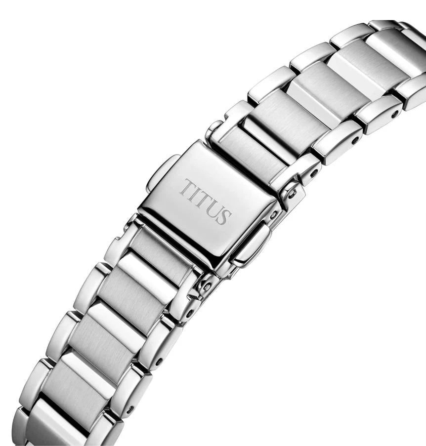 Fair Lady 3 Hands Date Quartz Stainless Steel Women Watch W06-03373-001