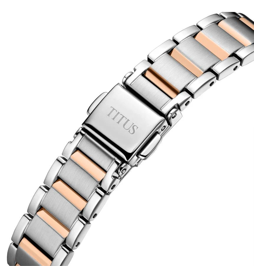 Fair Lady 3 Hands Date Quartz Stainless Steel Women Watch W06-03373-002