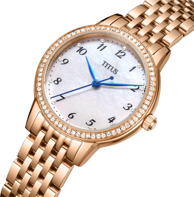 Fair Lady 3 Hands Quartz Stainless Steel Women Watch W06-03374-004
