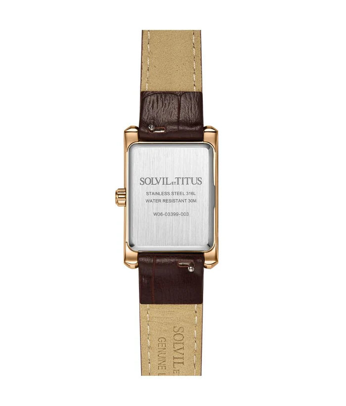Fair Lady 2 Hands Quartz Stainless Steel Women Watch W06-03399-003