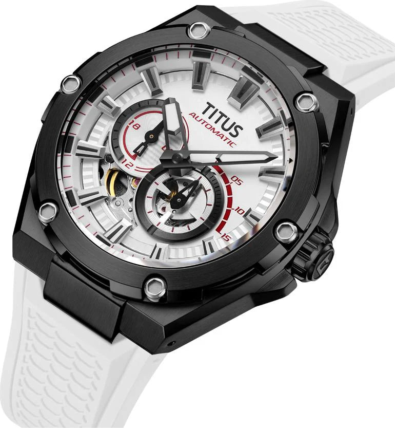 Voyager Multi-Function Automatic Silicone Men Watch W06-03410-009