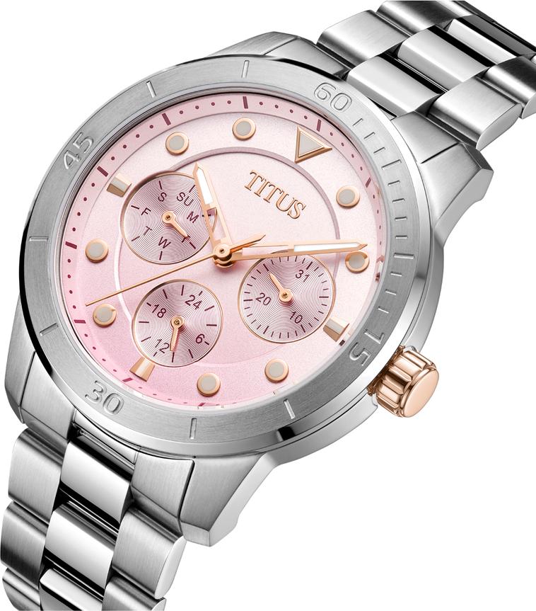 Aspira Multi-Function Quartz Stainless Steel Women Watch W06-03413-002