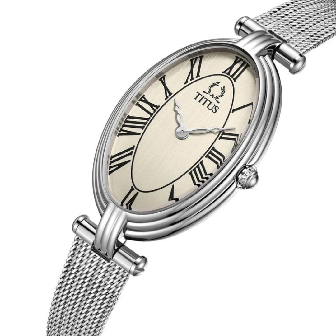 Once 2 Hands Quartz Stainless Steel Women Watch W06-03207-017