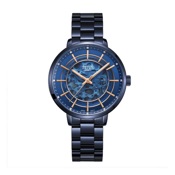 Enlight 3 Hands Mechanical Stainless Steel Women Watch W06-03306-004