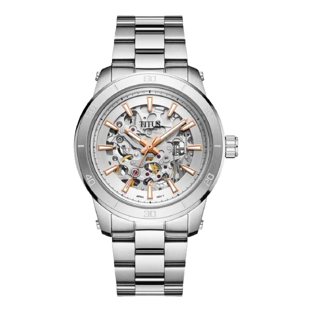 Aspira 3 Hands Mechanical Stainless Steel Women Watch W06 03281 005