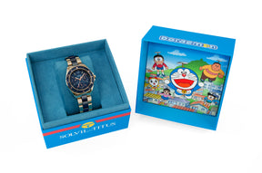 [Pre-Order] Solvil et Titus x Doraemon Limited Edition Multi-Function Quartz Stainless Steel with Ceramic Women Watch W06-03314-001