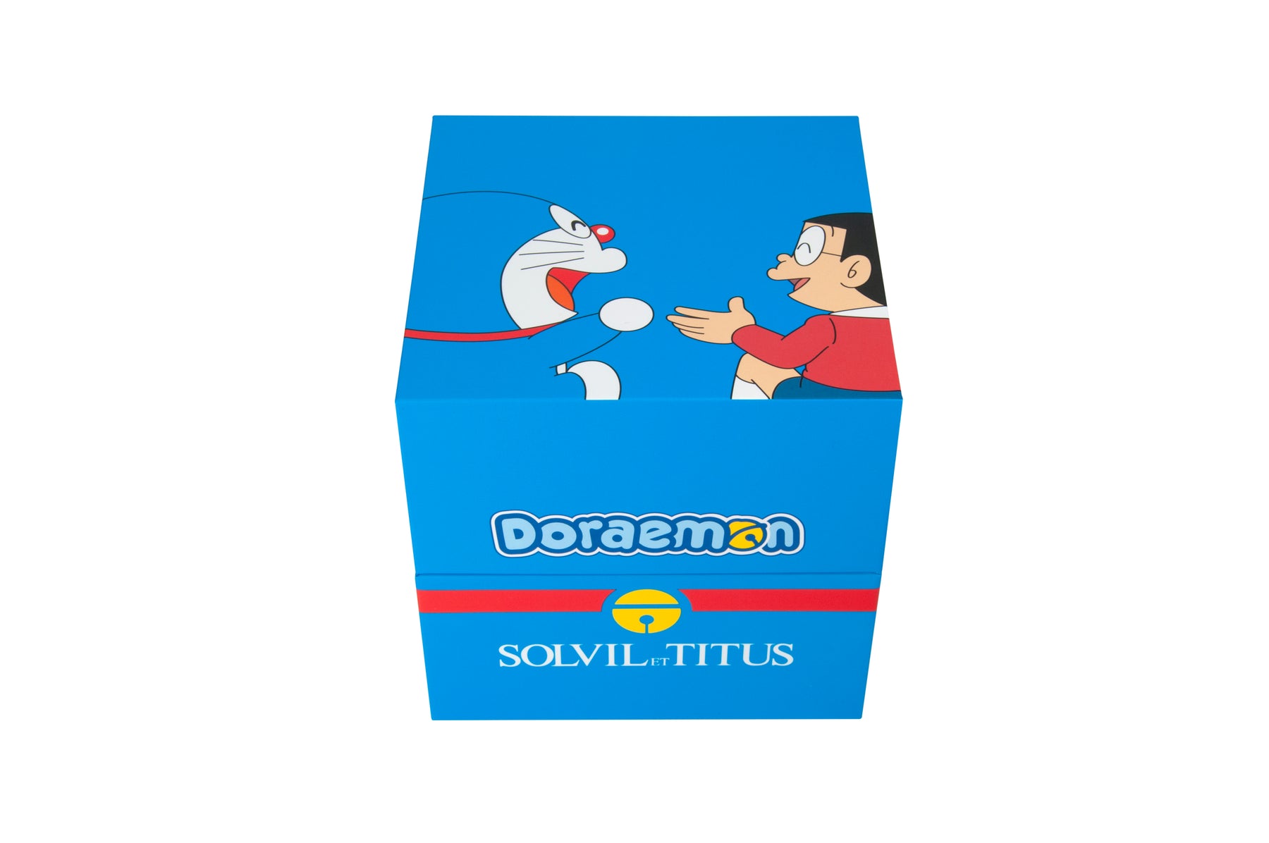 [Pre-Order] Solvil et Titus x Doraemon Limited Edition Multi-Function Quartz Stainless Steel with Ceramic Women Watch W06-03314-002