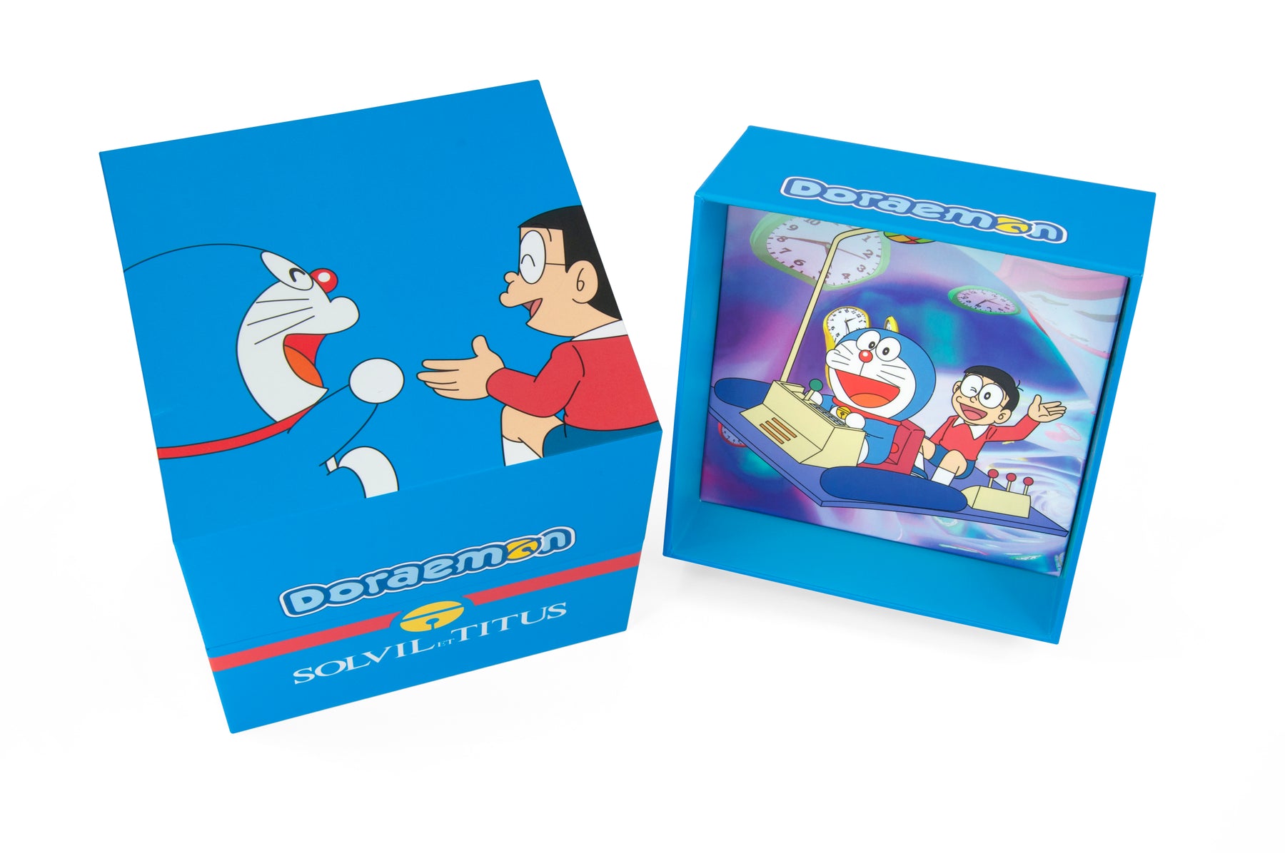 Solvil et Titus x Doraemon Limited Edition 3 Hands Quartz Stainless Steel Women Watch W06-03316-001
