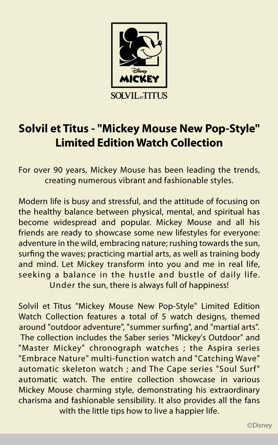 Mickey Mouse New Pop-Style