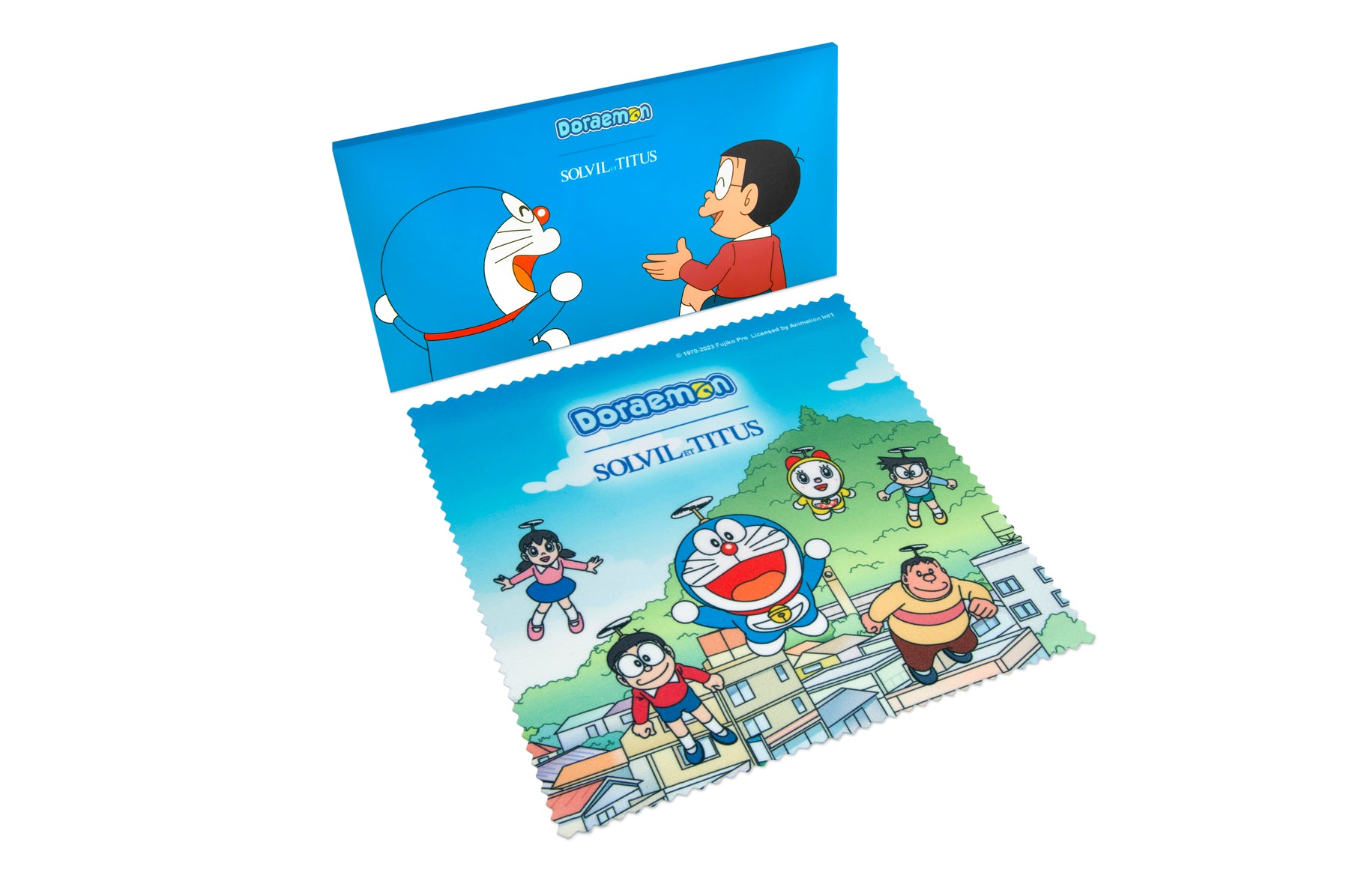 [Pre-Order] Solvil et Titus x Doraemon Limited Edition Multi-Function Quartz Stainless Steel with Ceramic Women Watch W06-03314-001