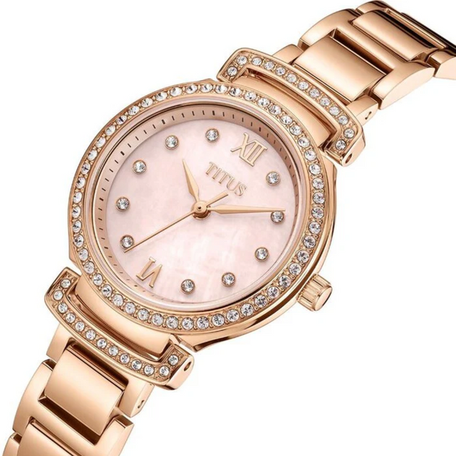 Fair Lady 3 Hands Quartz Stainless Steel Women Watch W06-03215-003