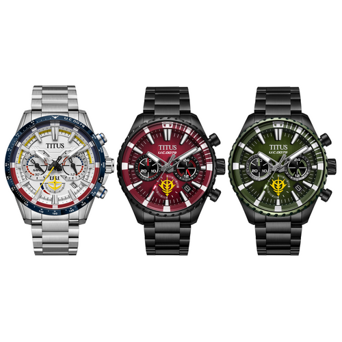 Solvil et Titus x Mobile Suit Gundam Saber Collection Limited Edition Serial No. FULL SET - 3PCS