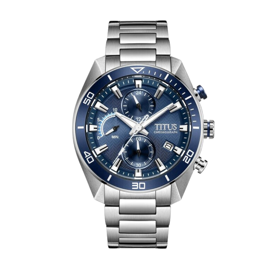 Modernist Chronograph Quartz Stainless Steel Men Watch W06 03331 001