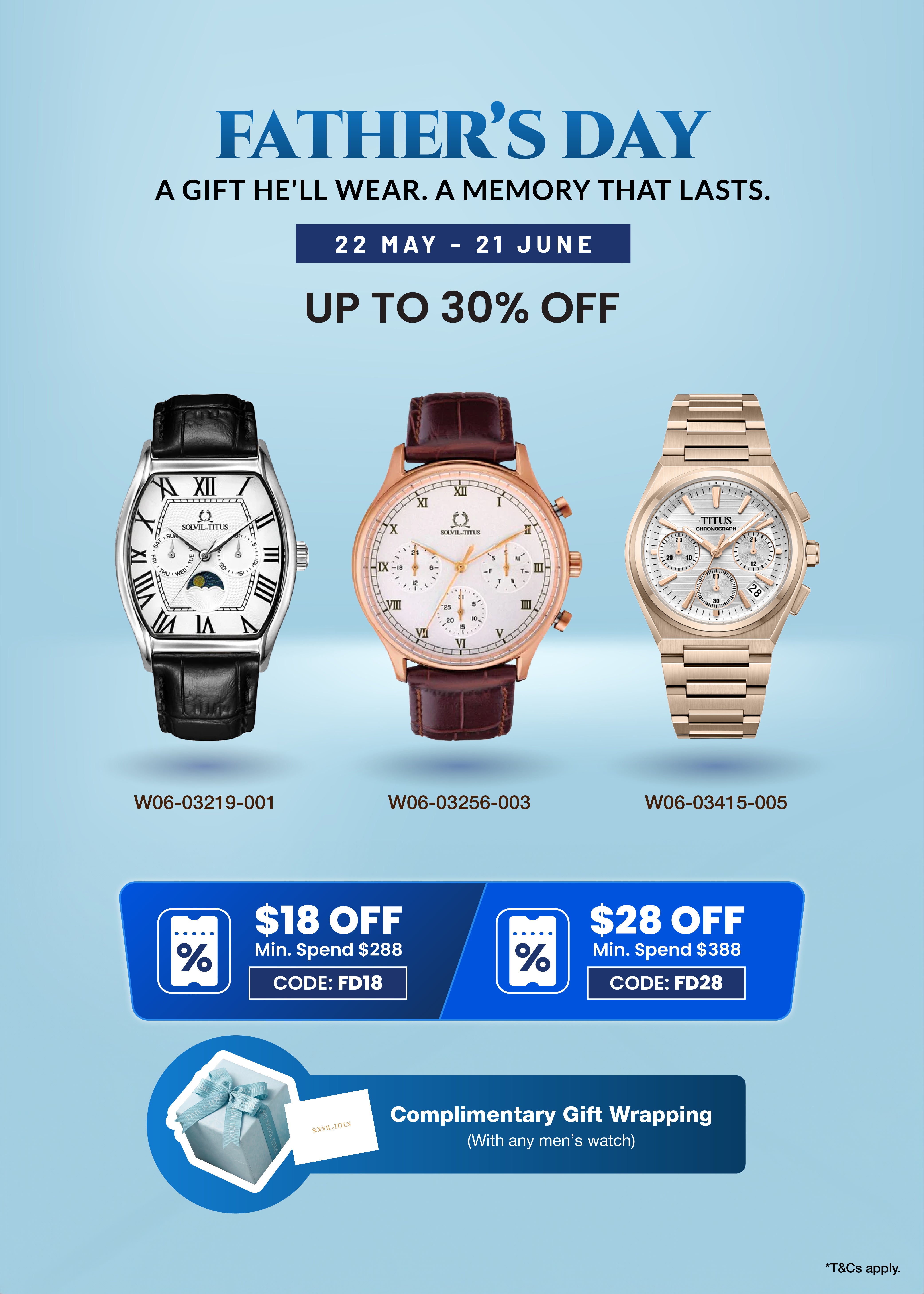 Father's Day Gifts from Solvil et Titus