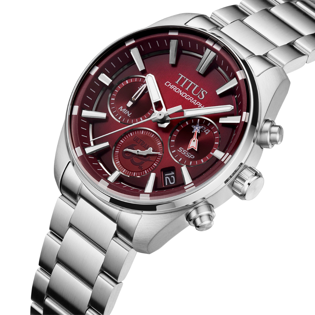 Solvil et Titus Saber Collection "Ultraman 60th Anniversary" Limited Edition Chronograph Watch W06-03436-001