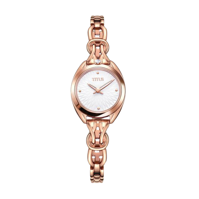 Ring & Knot 2 Hands Quartz Stainless Steel Women Watch W06-03133-001