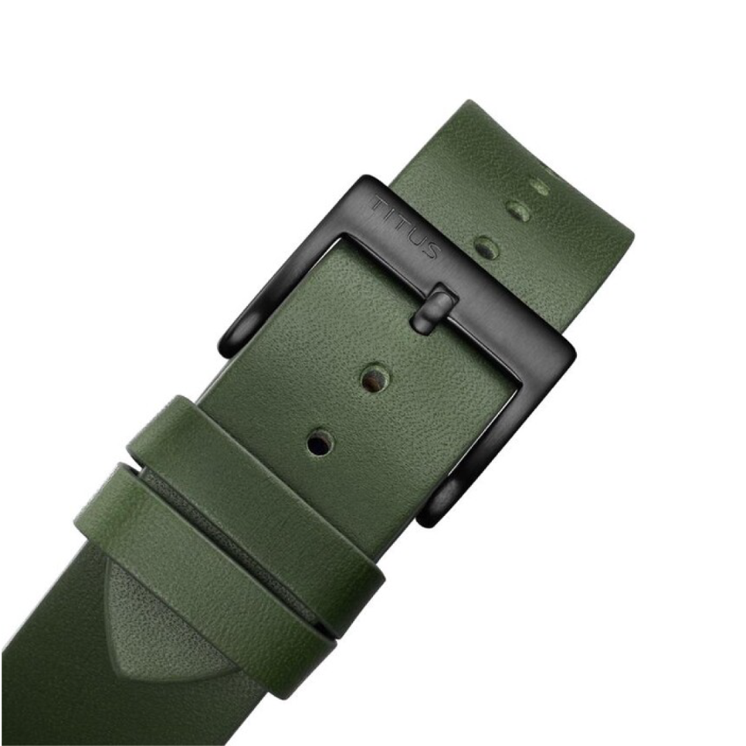 The Cape 3 Hands Mechanical Leather Men Watch W06-03279-006