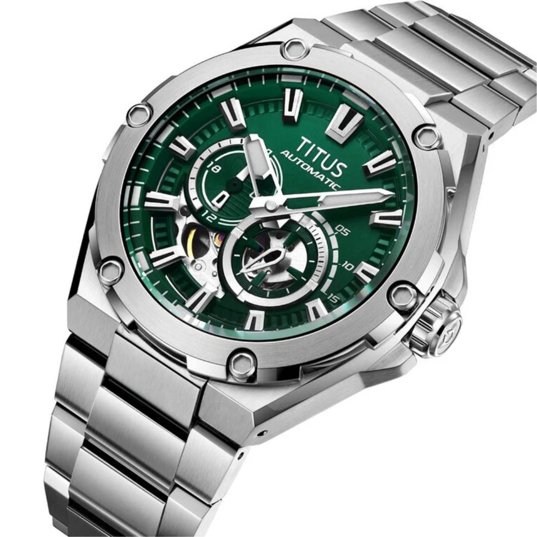 Voyager Multi-Function Automatic Stainless Steel Men Watch W06-03343-001