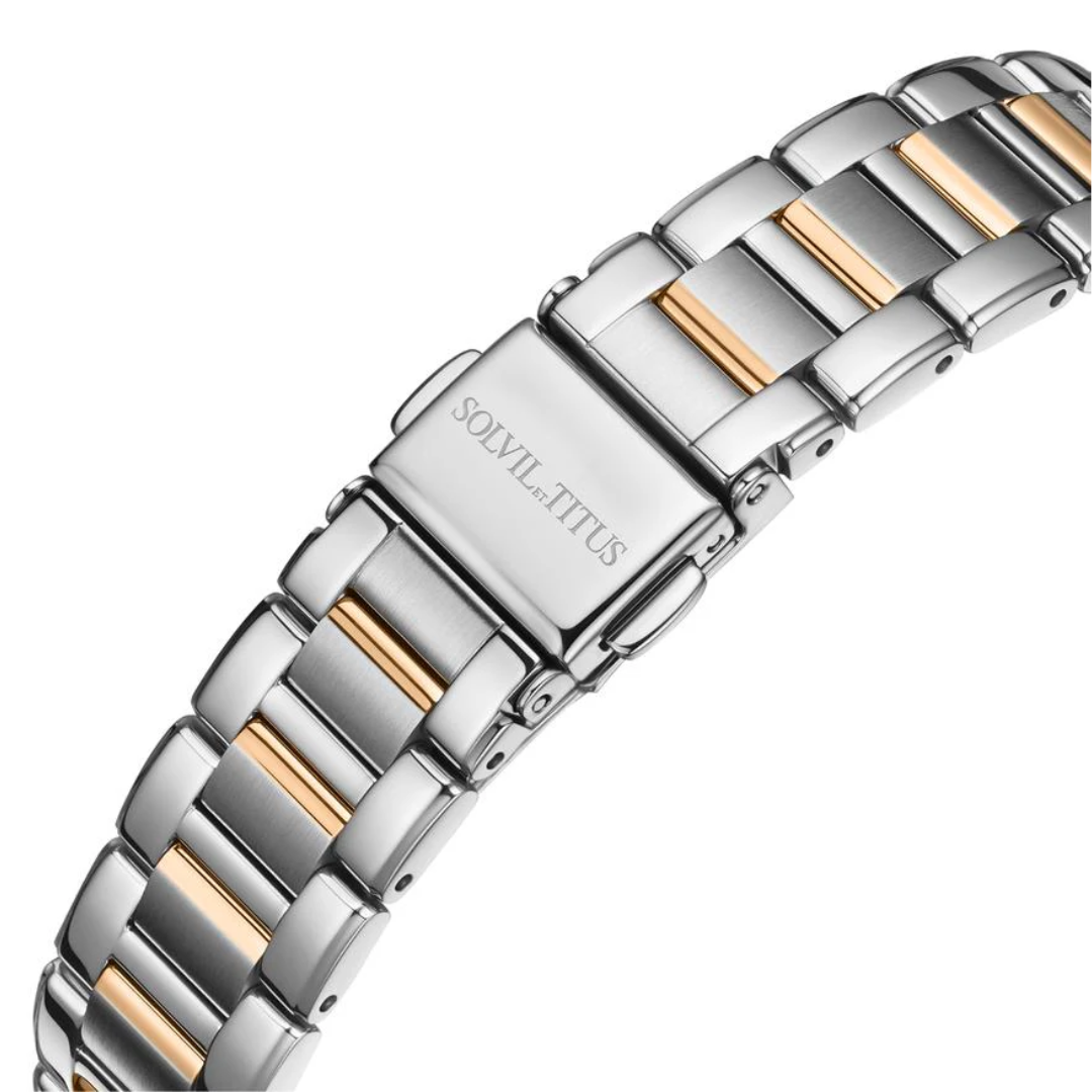 Fair Lady 2 Hands Date Quartz Stainless Steel Women Watch W06-03400-002