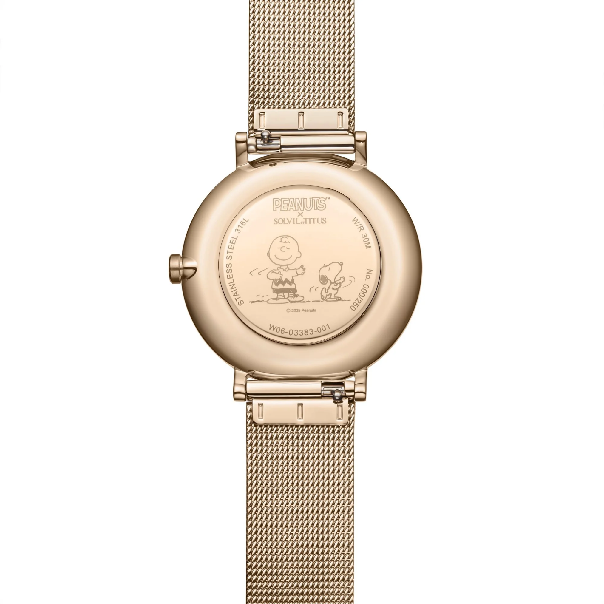 Solvil et Titus x Peanuts 75th Anniversary Limited Edition Nordic Tale Women Watch Set W06-03383-001