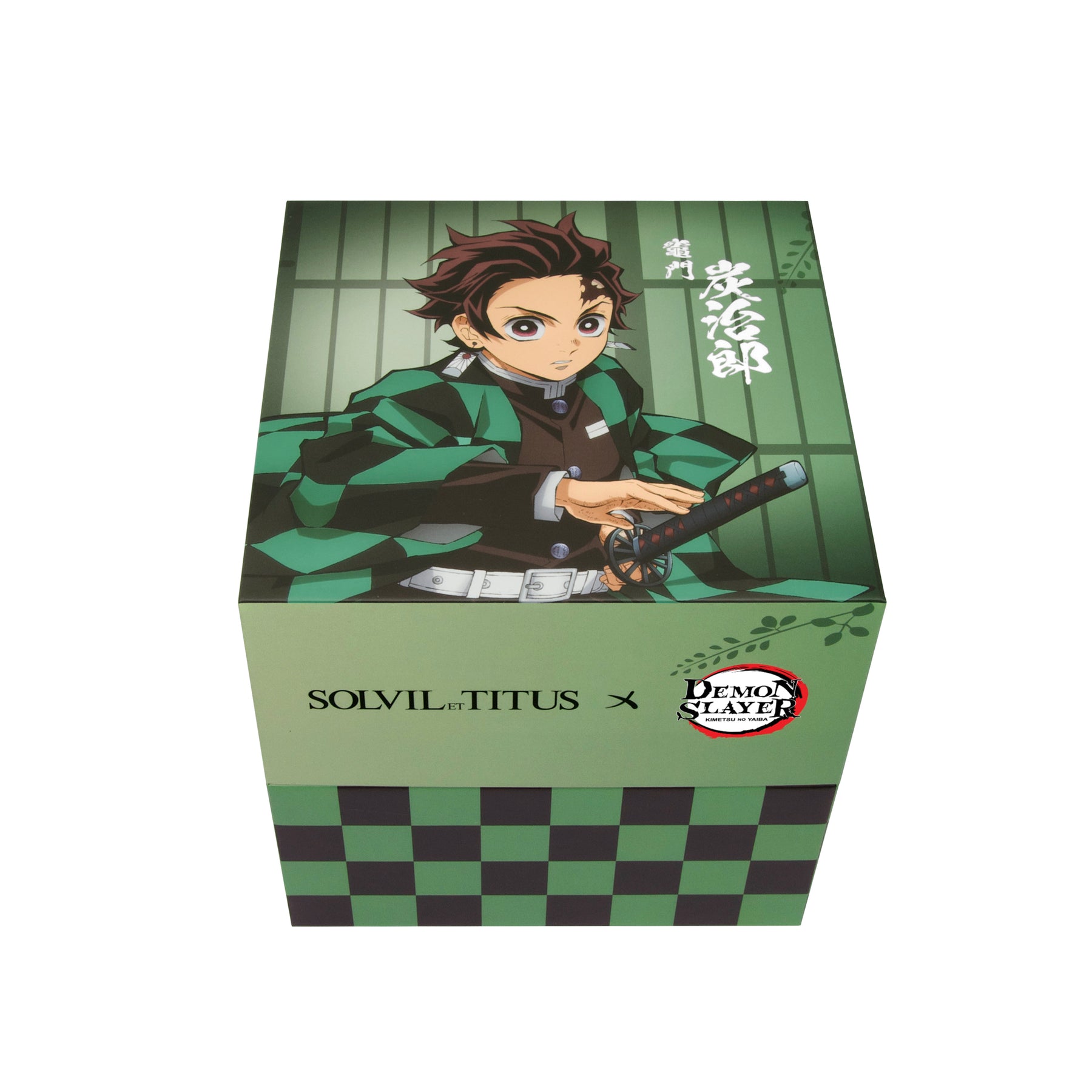 [Pre-Order] Solvil et Titus x Demon Slayer Tanjiro Kamado Limited Edition Saber Chronograph Quartz Stainless Steel Men Watch W06-03334-002