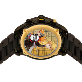 [Pre-Order] Solvil et Titus x Demon Slayer Zenitsu Agatsuma Limited Edition Saber Chronograph Quartz Stainless Steel Men Watch W06-03334-001