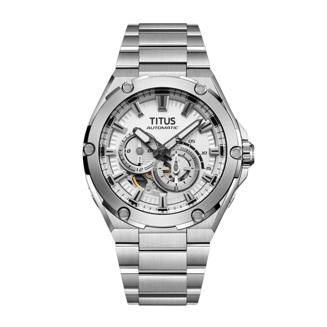 Voyager Multi-Function Automatic Stainless Steel Men Watch W06-03410-011