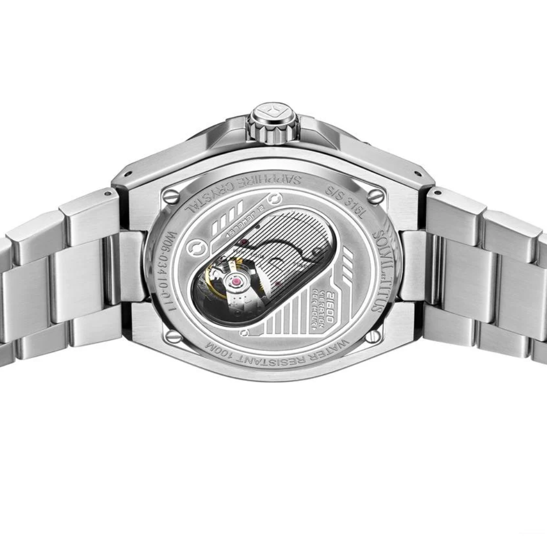 Voyager Multi-Function Automatic Stainless Steel Men Watch W06-03410-011