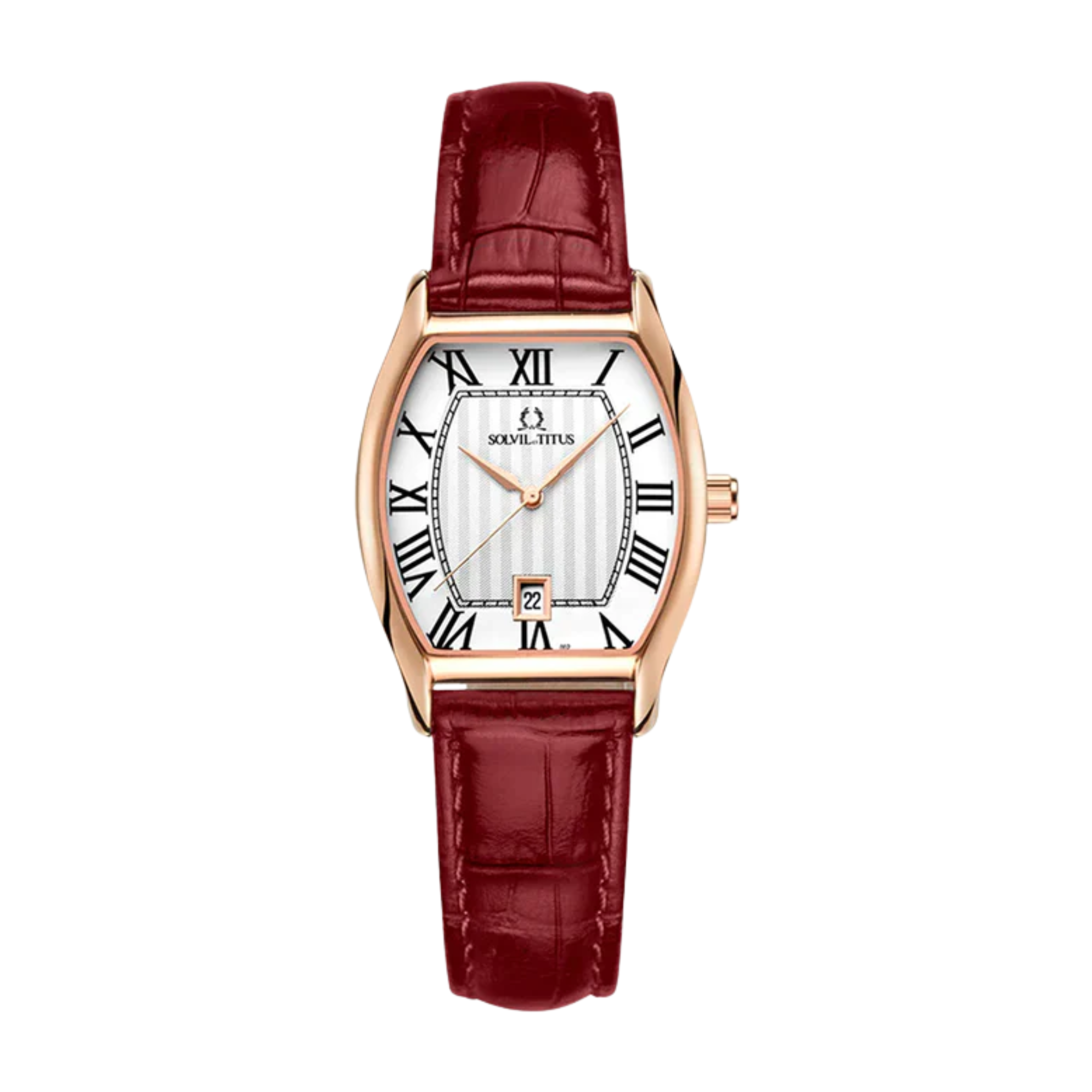 Barista 3 Hands Date Quartz Leather Women Watch W06-02825-011