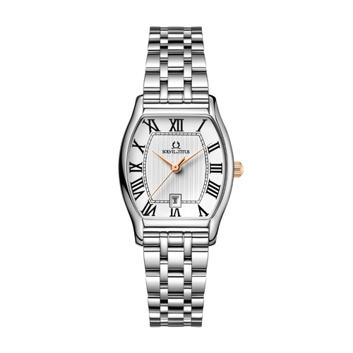 Barista 3 Hands Date Quartz Stainless Steel Women Watch W06-02825-018