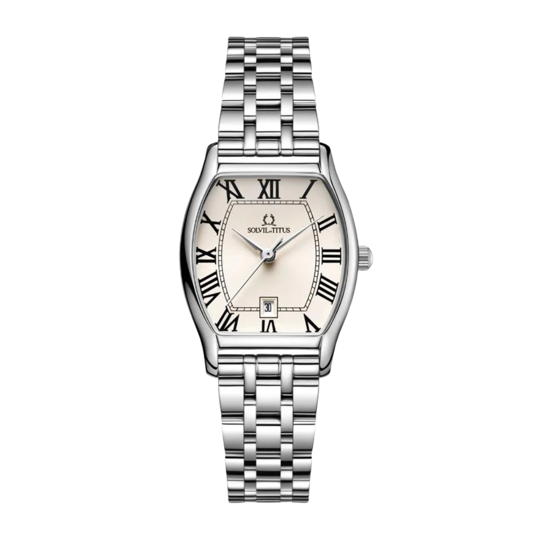 Barista 3 Hands Date Quartz Stainless Steel Women Watch W06-02825-019