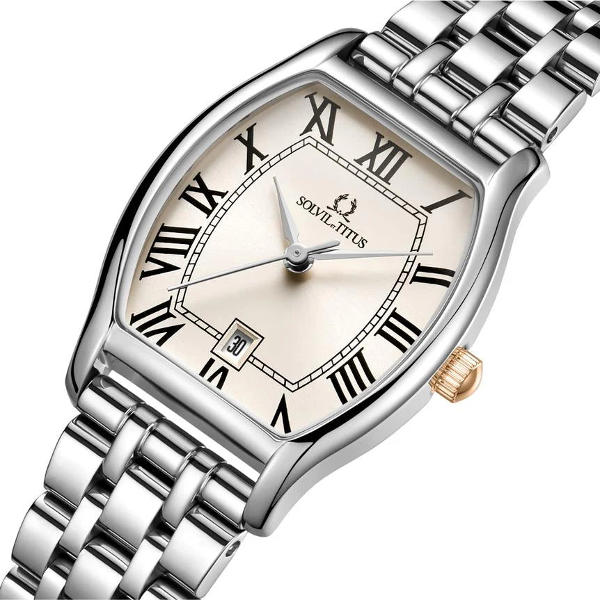 Barista 3 Hands Date Quartz Stainless Steel Women Watch W06-02825-019