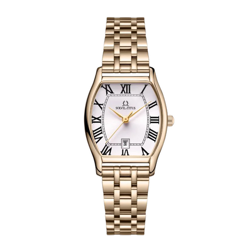 Barista 3 Hands Date Quartz Stainless Steel Women Watch W06-02825-020