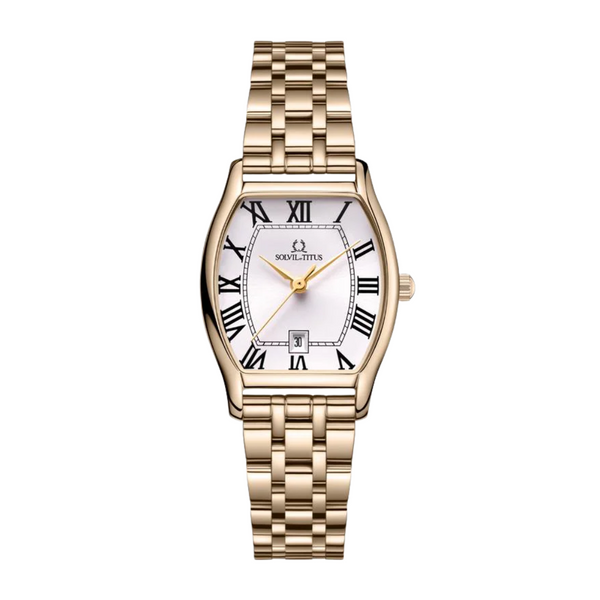 Barista 3 Hands Date Quartz Stainless Steel Women Watch W06-02825-020