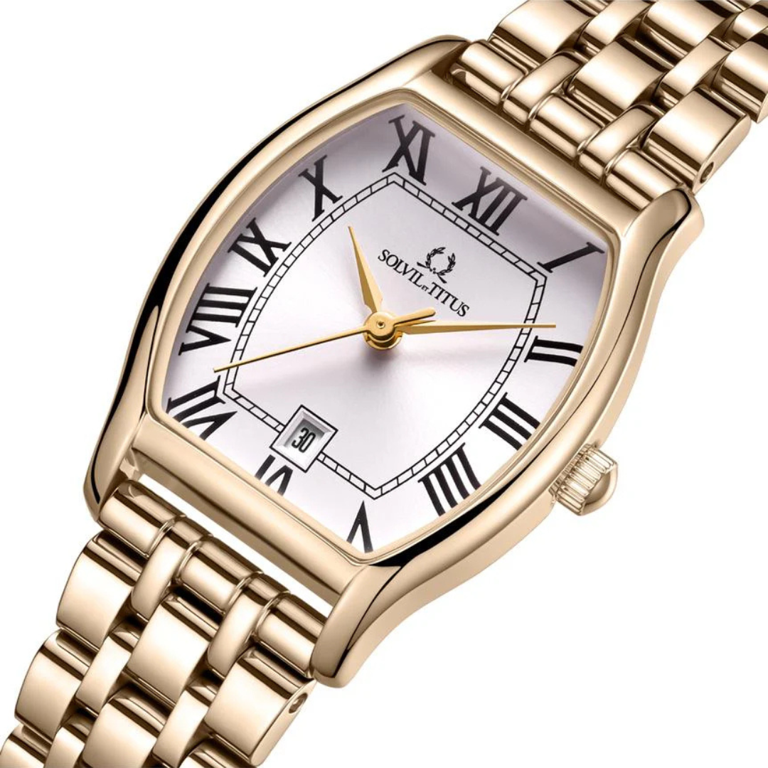 Barista 3 Hands Date Quartz Stainless Steel Women Watch W06-02825-020