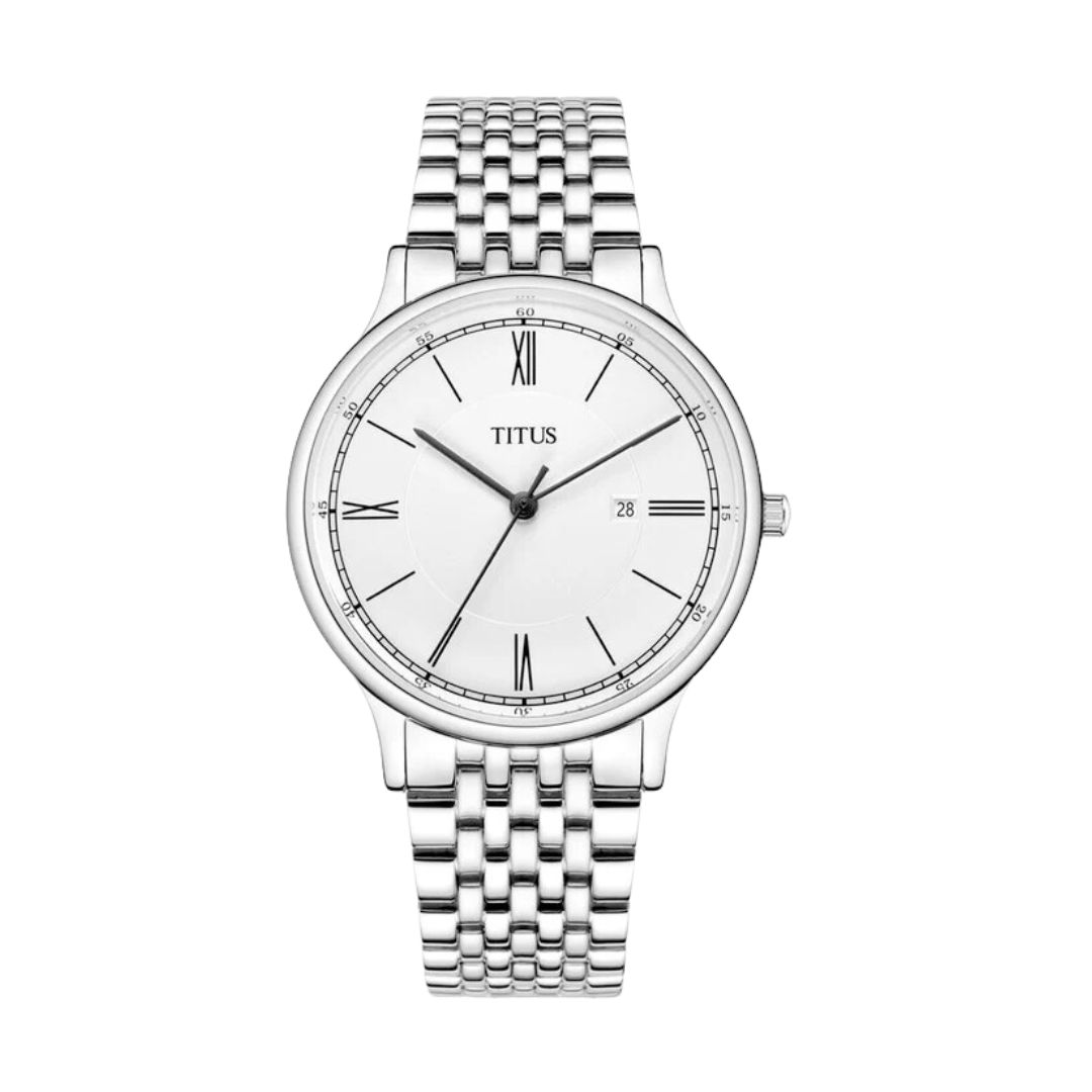 [Flash Sales] Classicist 3 Hands Date Quartz Stainless Steel Women Watch W06-03045-002