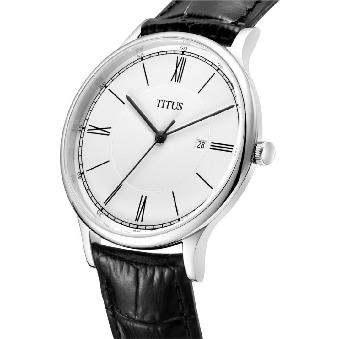 Classicist 3 Hands Quartz Leather Women Watch W06-03045-004