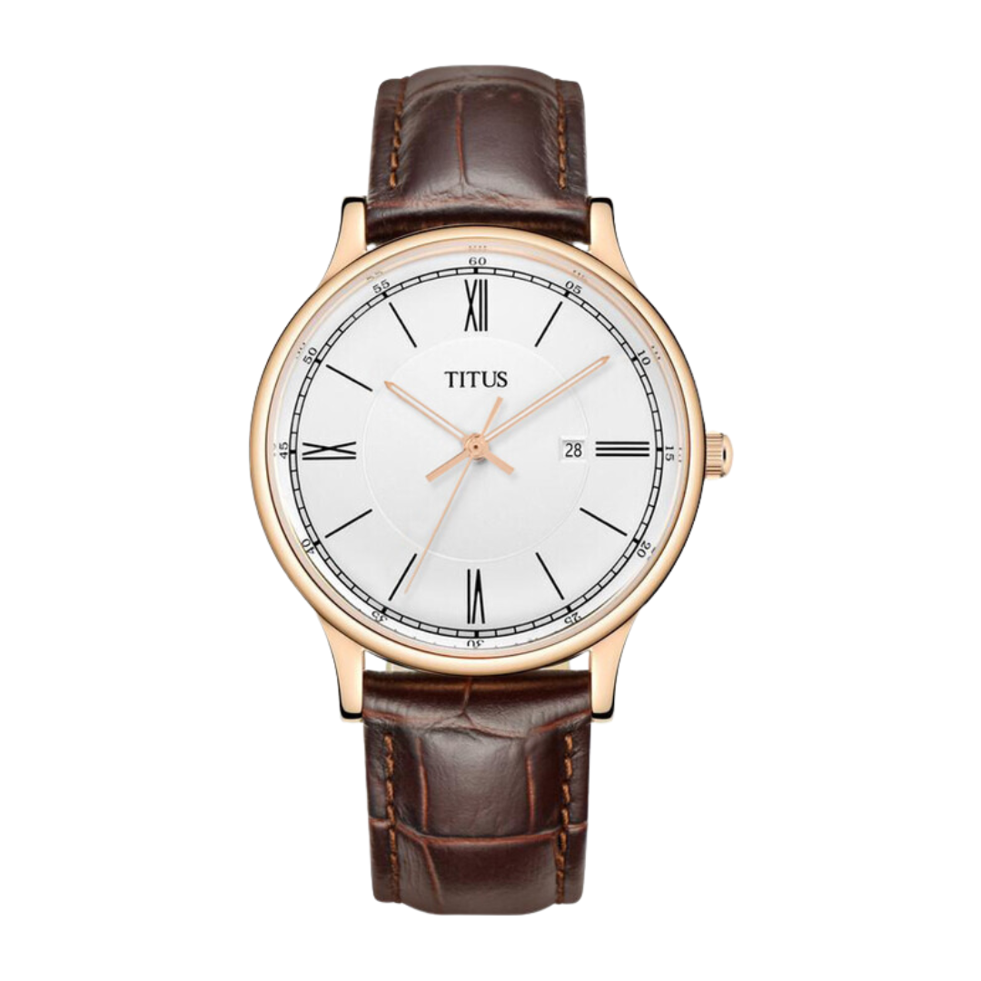 Classicist 3 Hands Quartz Leather Women Watch W06-03045-006