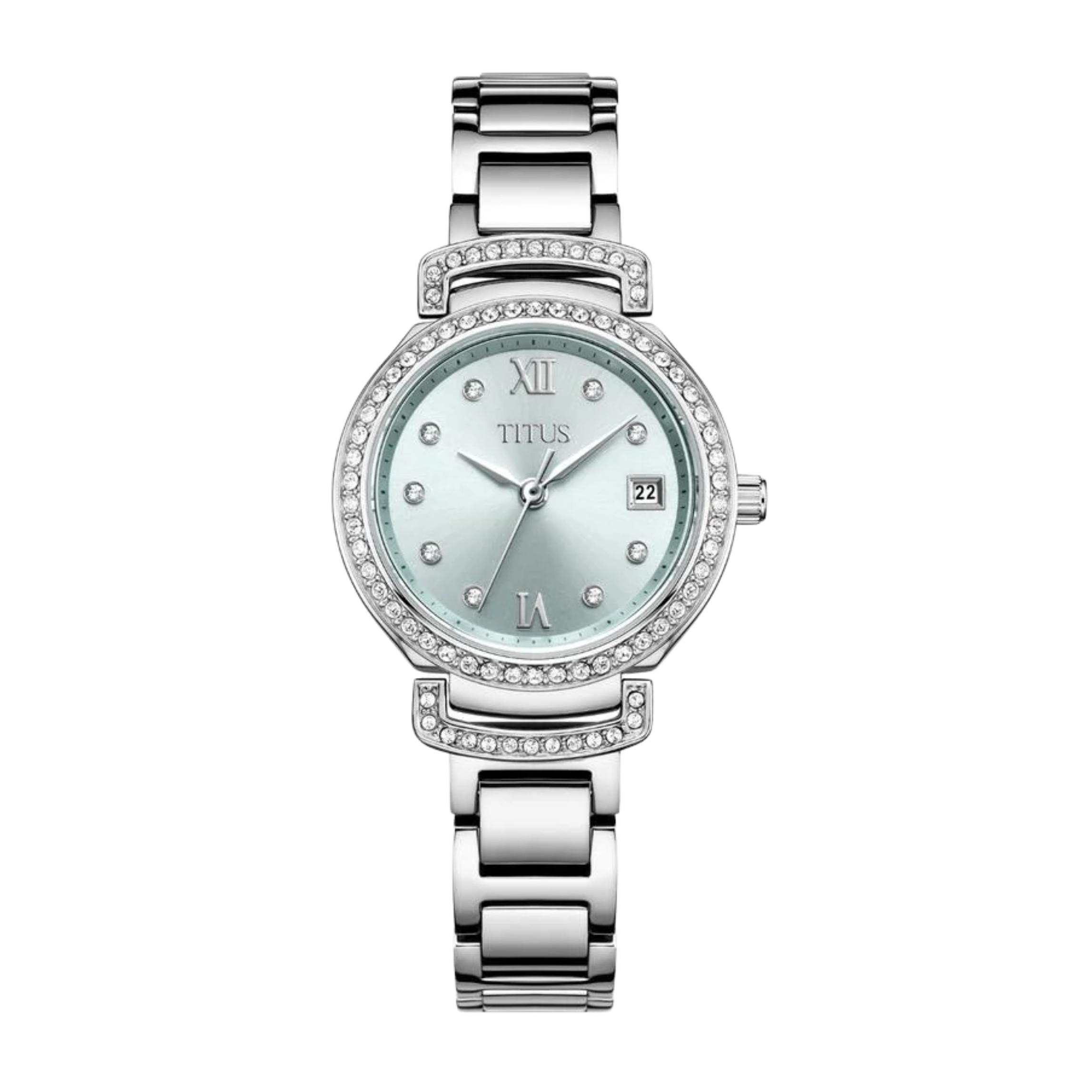 Fair Lady 3 Hands Date Quartz Stainless Steel Women Watch W06-03139-017