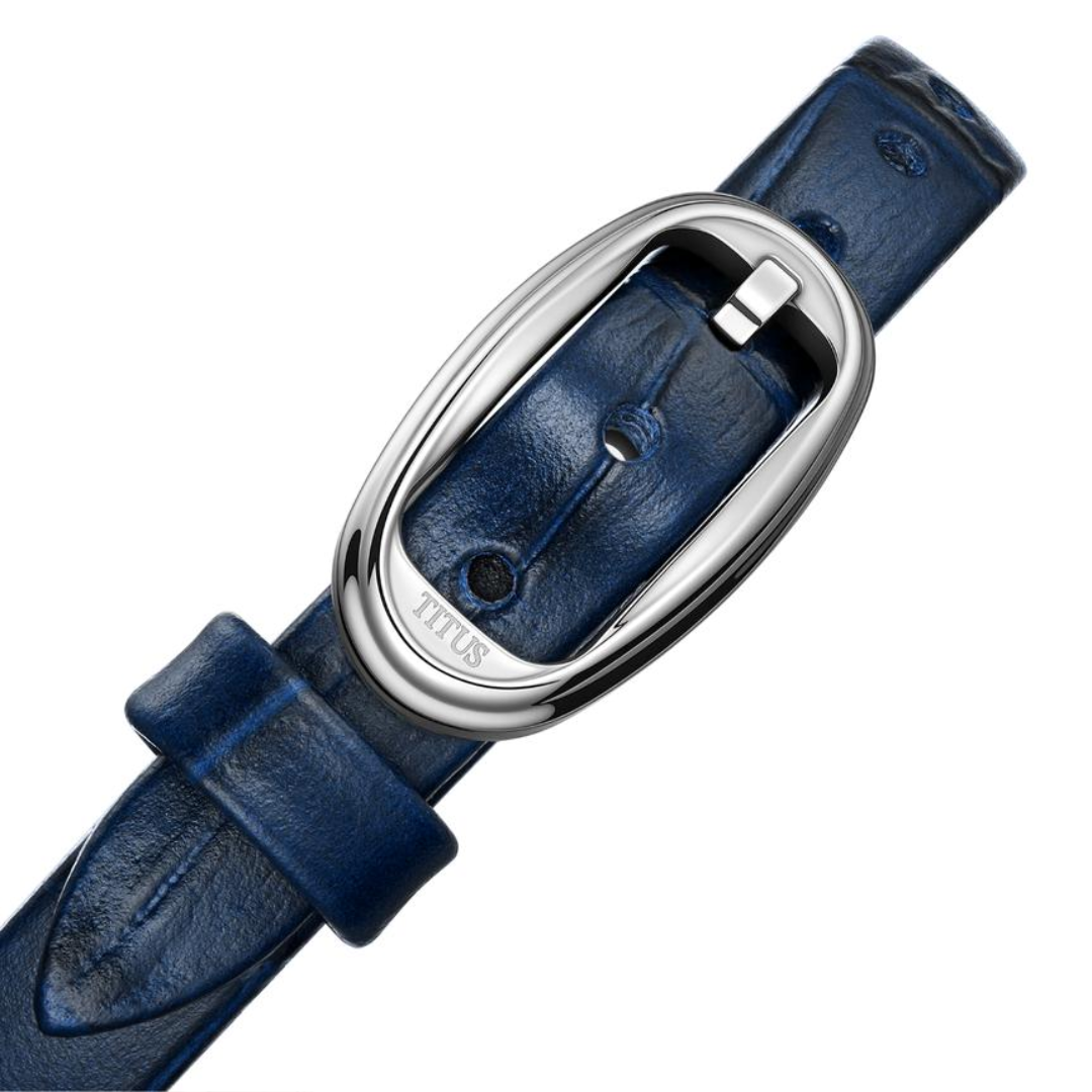 Once 2 Hands Quartz Leather Women Watch W06-03207-018