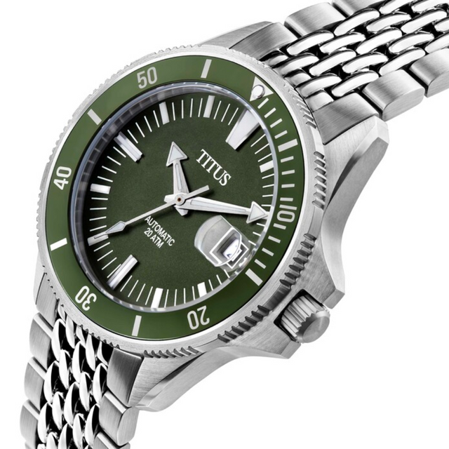 Valor 3 Hands Date Mechanical Stainless Steel Men Watch W06-03250-003