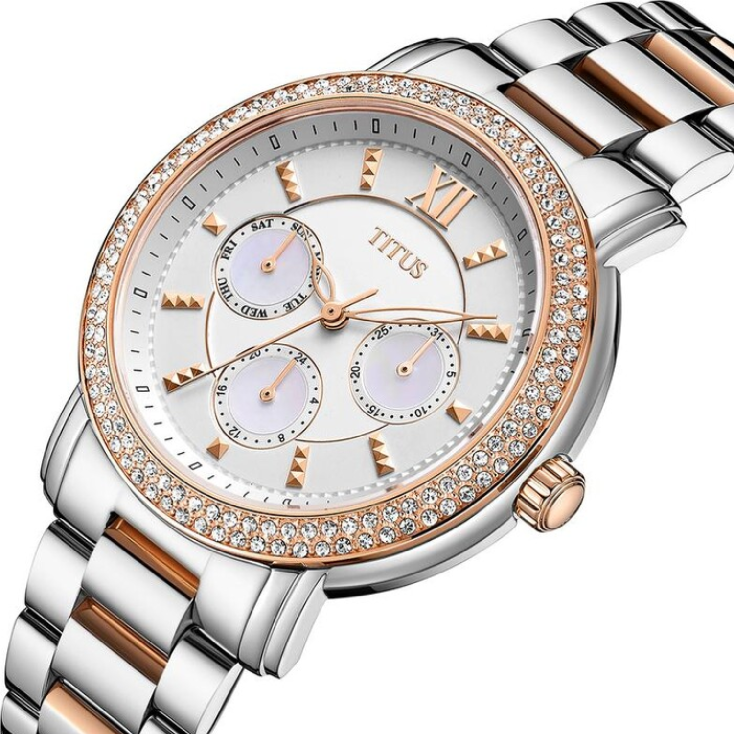 Fashionista Multi-Function Quartz Stainless Steel Women Watch W06-03251-001