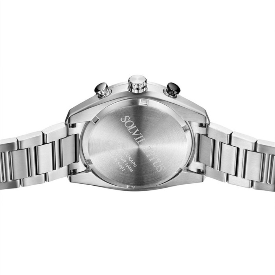 Modernist Chronograph Quartz Stainless Steel Men Watch W06-03265-001