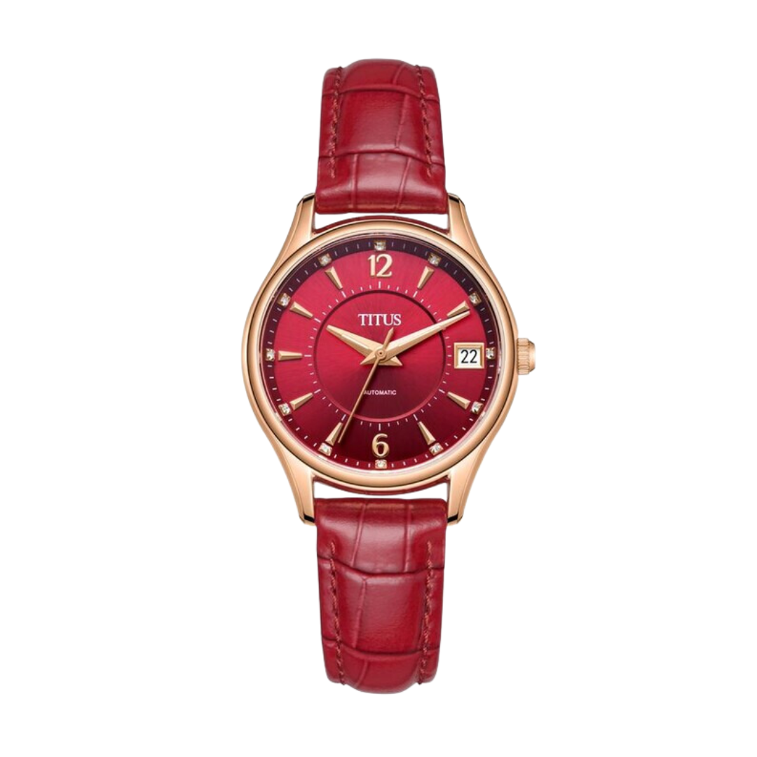 Exquisite 3 Hands Date Automatic Women Watch W06-03275-003