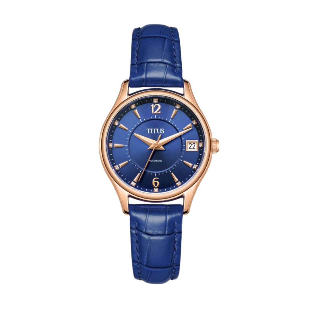 Exquisite 3 Hands Date Automatic Women Watch W06-03275-004