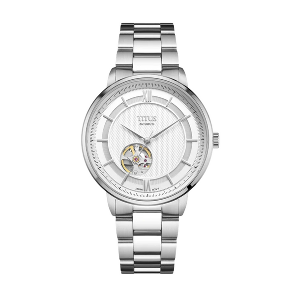 Enlight 3 Hands Mechanical Stainless Steel Men Watch W06-03277-009