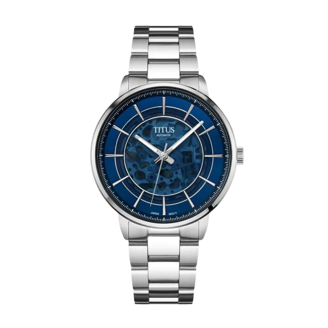 Enlight 3 Hands Mechanical Stainless Steel Men Watch W06-03305-006